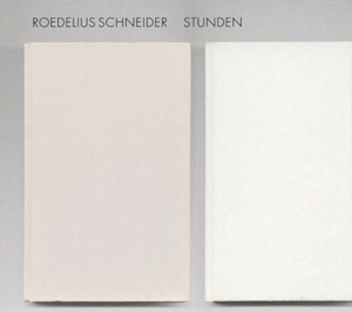 Produktbild: Roedelius Schneider: Stunden