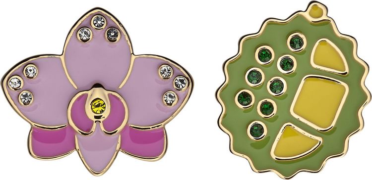 Produktbild: Moleskine Country Pins Singapur (2er-Set), Orchidee+ Durian