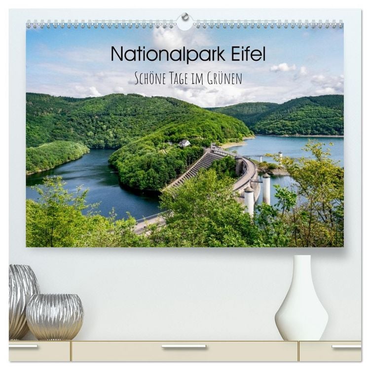 Produktbild: Nationalpark Eifel - Sch&ouml;ne Tage im Gr&uuml;nen (hochwertiger Premium Wandkalender 2026 DIN A2 quer), Kunstdruck in Hochglanz
