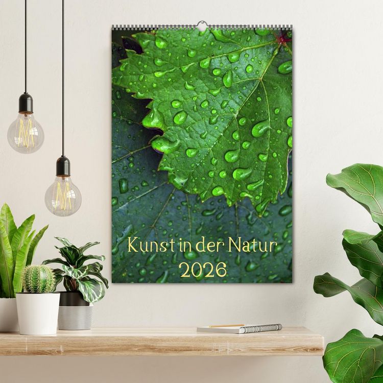 Produktbild: Kunst in der Natur (Wandkalender 2026 DIN A2 hoch), CALVENDO Monatskalender