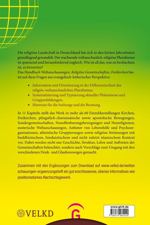 Produktbild: Handbuch Weltanschauungen, Religi&ouml;se Gemeinschaften, Freikirchen