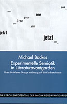 Produktbild: Experimentelle Semiotik in den Literaturavantgarden