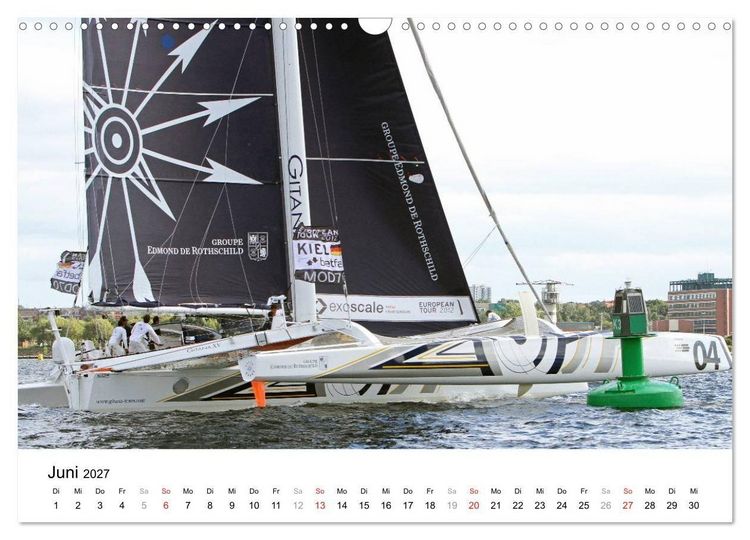 Produktbild: Gigantische Segel-Trimarane (Wandkalender 2027 DIN A3 quer), CALVENDO Monatskalender