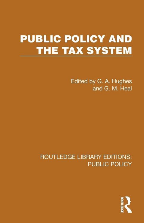 Produktbild: Public Policy and the Tax System