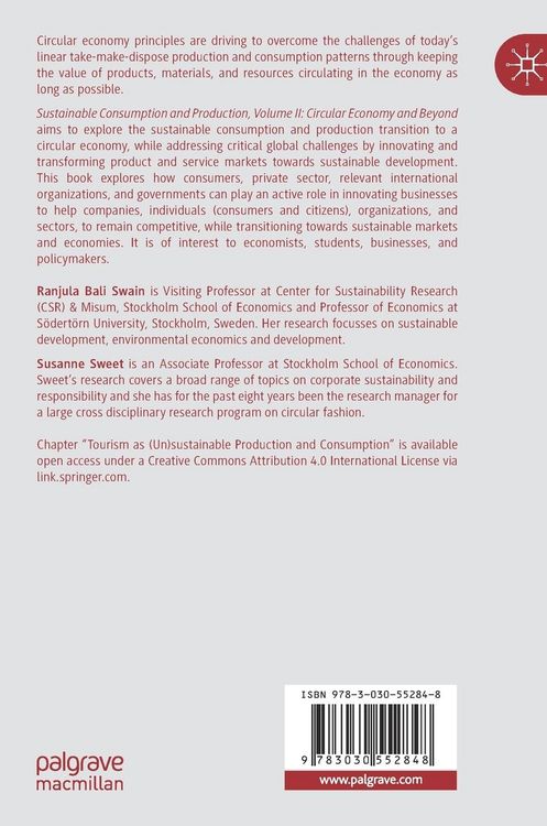 Produktbild: Sustainable Consumption and Production, Volume II