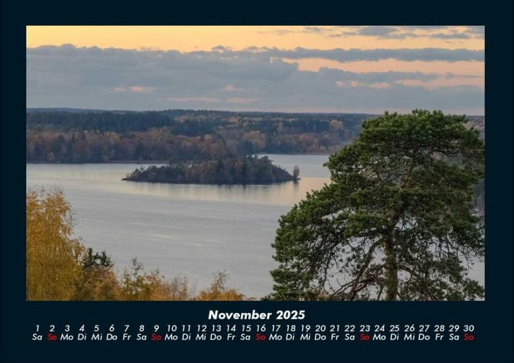 Produktbild: Seeblick 2025 Fotokalender DIN A4