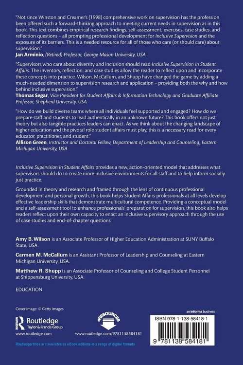 Produktbild: Inclusive Supervision in Student Affairs
