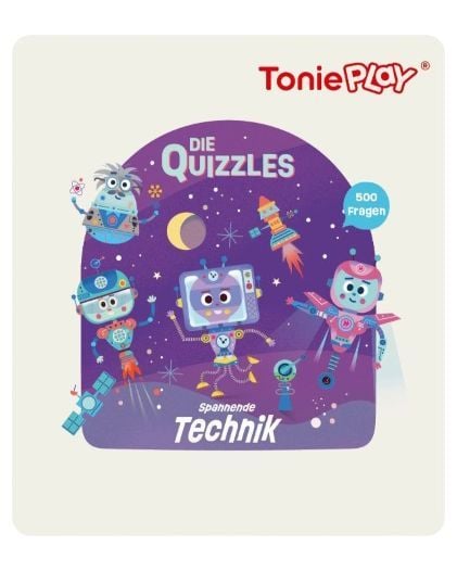 Produktbild: Tonies - Die Quizzles: Spannende Technik (Tonieplay Game S)