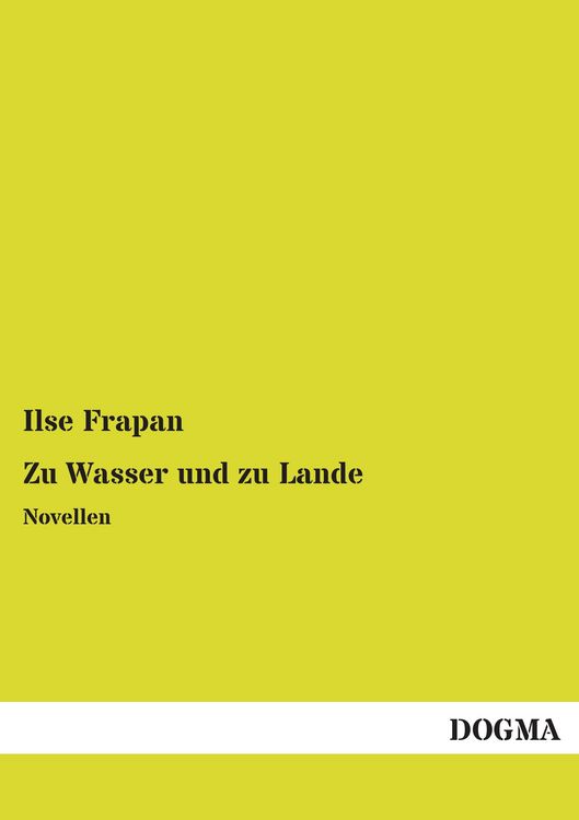 Produktbild: Zu Wasser und zu Lande
