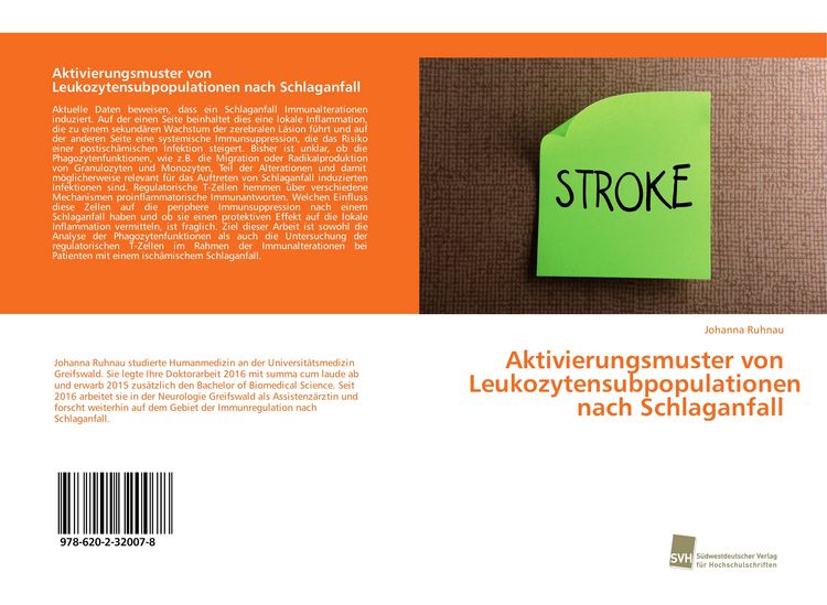 Produktbild: Aktivierungsmuster von Leukozytensubpopulationen nach Schlaganfall
