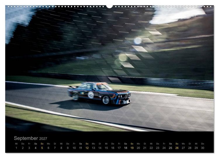 Produktbild: Classic BMW Racing (Wandkalender 2027 DIN A2 quer), CALVENDO Monatskalender