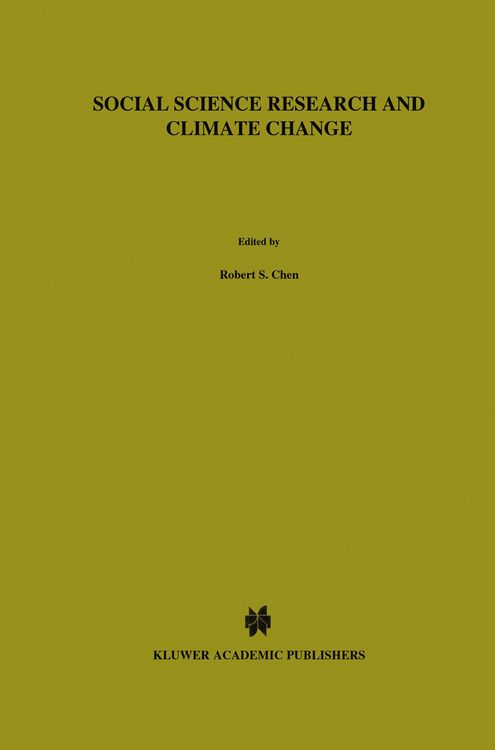 Produktbild: Social Science Research and Climate Change