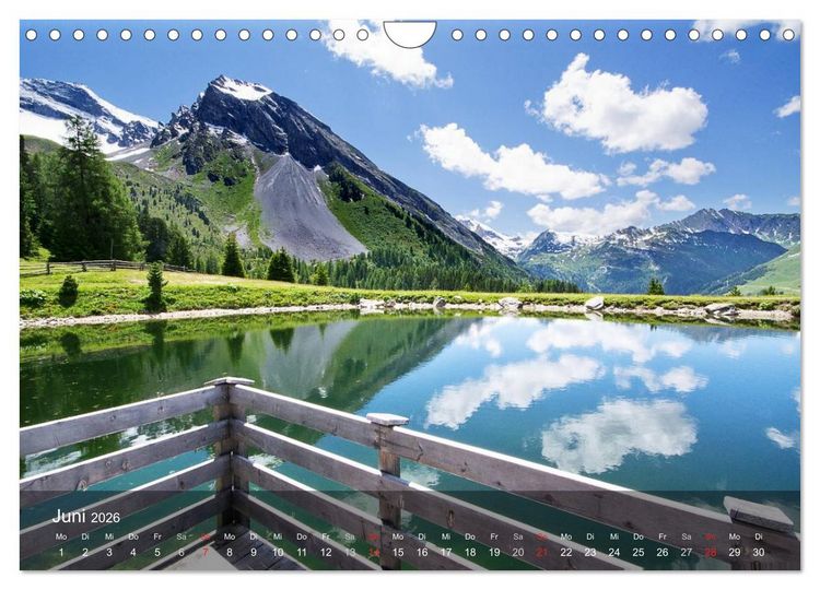 Produktbild: Traumhafte Bergwelten (Wandkalender 2026 DIN A4 quer), CALVENDO Monatskalender
