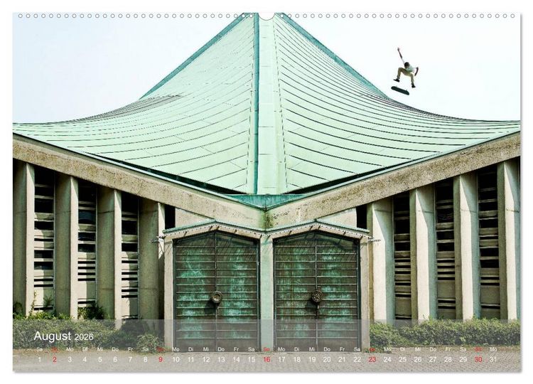 Produktbild: THIS IS SKATEBOARDING 2026 (Wandkalender 2026 DIN A2 quer), CALVENDO Monatskalender