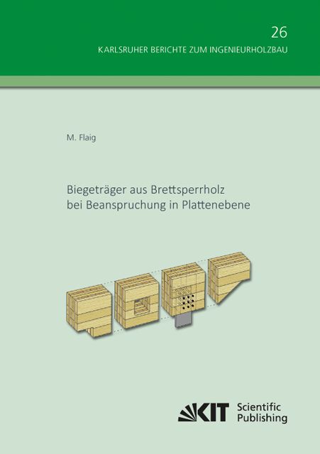 Produktbild: Biegetr&auml;ger aus Brettsperrholz bei Beanspruchung in Plattenebene