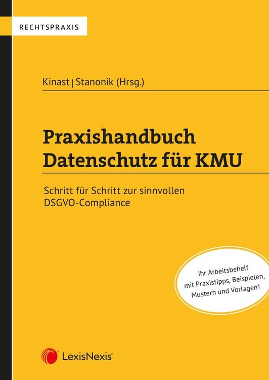 Produktbild: Praxishandbuch Datenschutz für KMU