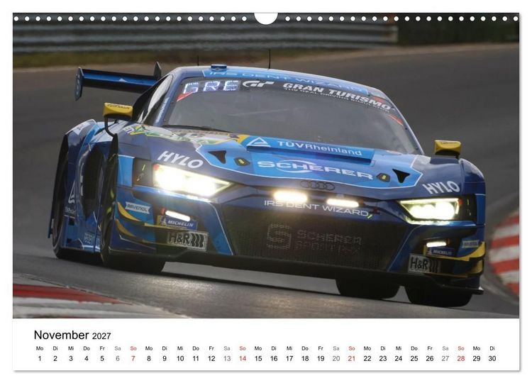 Produktbild: Die Vier Ringe im Motorsport (Wandkalender 2027 DIN A3 quer), CALVENDO Monatskalender