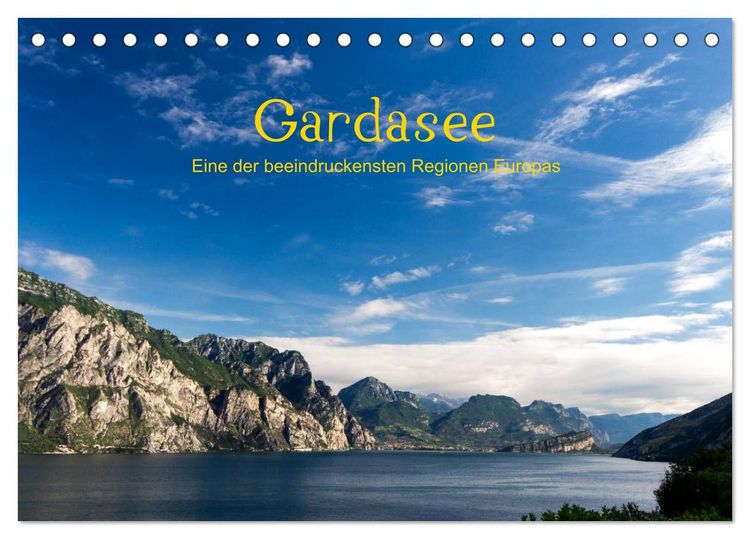 Produktbild: Gardasee / CH-Version (Tischkalender 2026 DIN A5 quer), CALVENDO Monatskalender