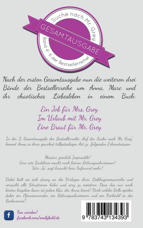 Produktbild: Gesamtausgabe: Auf der Suche nach Mr. Grey (Band 4-6)