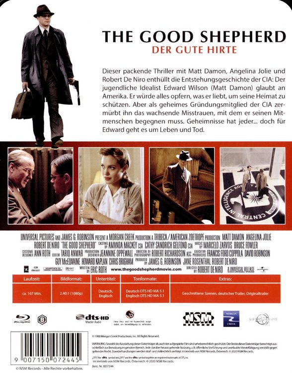Produktbild: The Good Shepherd - Der gute Hirte - Limited Edition (Steelbook)