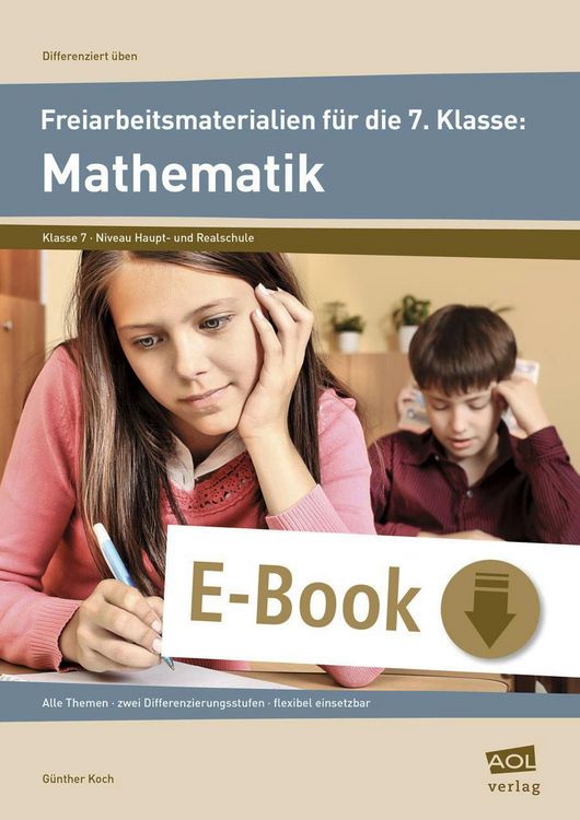 Produktbild: Freiarbeitsmaterialien f. d. 7. Klasse: Mathematik