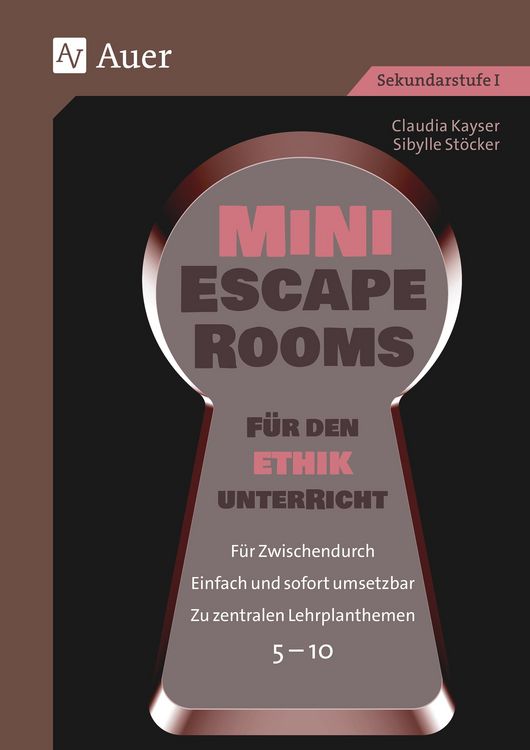 Produktbild: Mini-Escape Rooms f&uuml;r den Ethikunterricht
