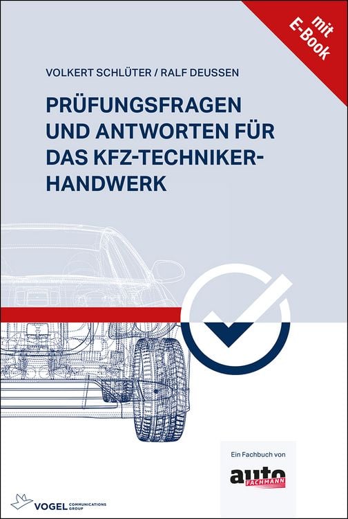 Produktbild: Pr&uuml;fungsfragen und Antworten f&uuml;r das Kfz-Techniker-Handwerk