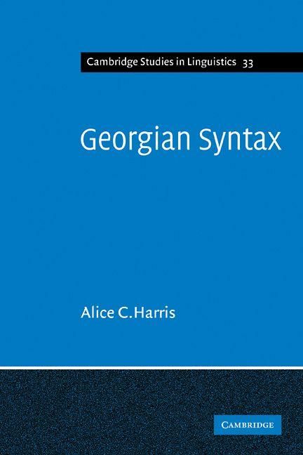 Produktbild: Georgian Syntax