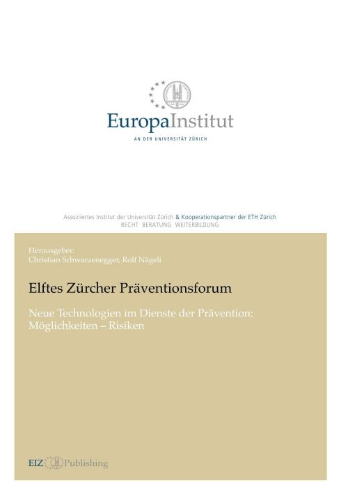 Produktbild: Elftes Z&uuml;rcher Pr&auml;ventionsforum
