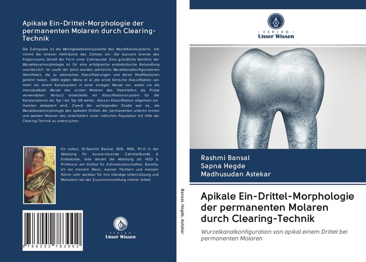 Produktbild: Apikale Ein-Drittel-Morphologie der permanenten Molaren durch Clearing-Technik