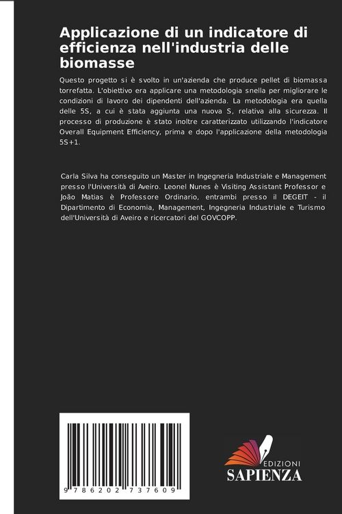 Produktbild: Applicazione di un indicatore di efficienza nell'industria delle biomasse