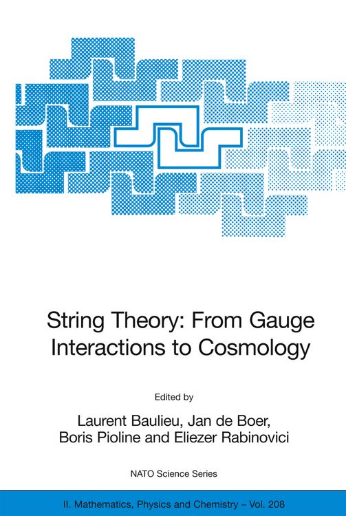 Produktbild: String Theory: From Gauge Interactions to Cosmology