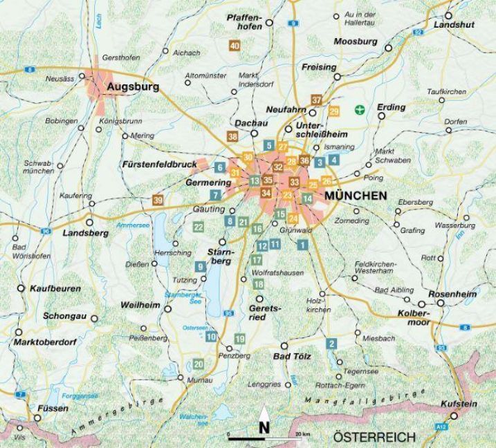 Produktbild: Das M&uuml;nchner Radlbuch