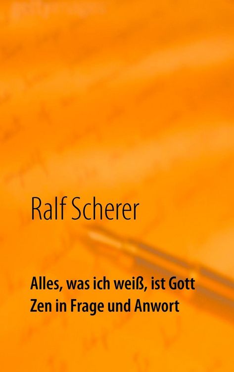 Produktbild: Alles, was ich wei&szlig;, ist Gott