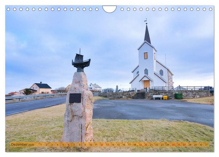 Produktbild: R&oslash;stlandet am Ende von Raum und Zeit (Wandkalender 2026 DIN A4 quer), CALVENDO Monatskalender