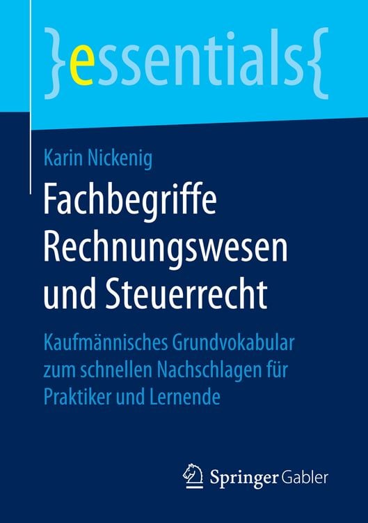 Produktbild: Fachbegriffe Rechnungswesen und Steuerrecht