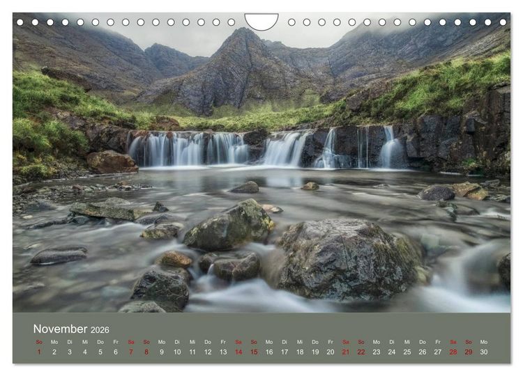 Produktbild: Isle of Skye, die raue schottische Sch&ouml;nheit (Wandkalender 2026 DIN A4 quer), CALVENDO Monatskalender