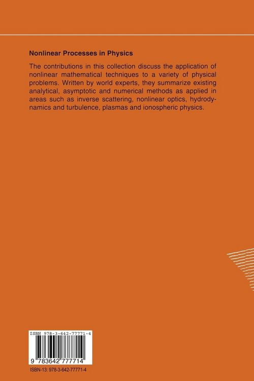 Produktbild: Nonlinear Processes in Physics