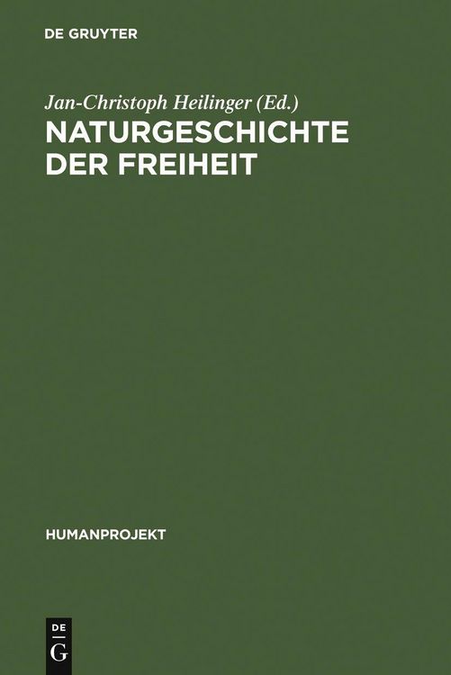 Produktbild: Naturgeschichte der Freiheit