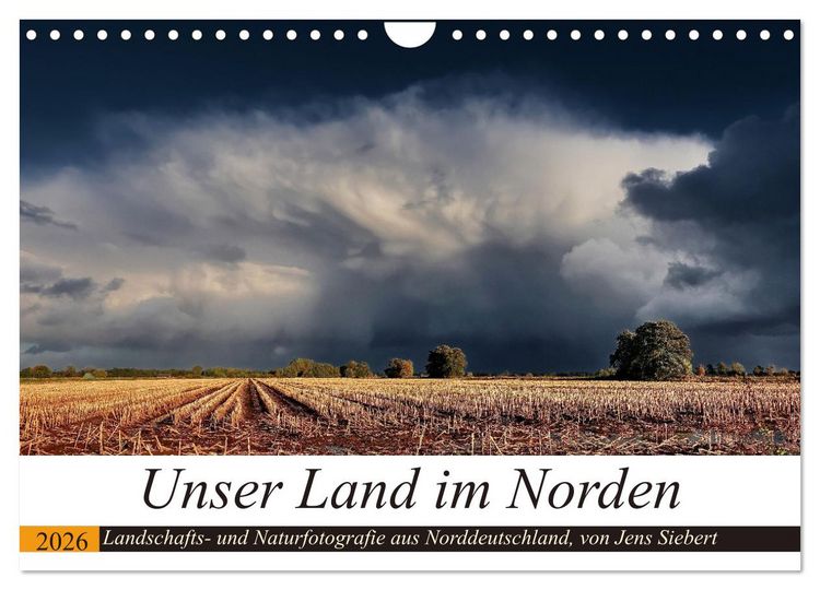 Produktbild: Unser Land im Norden (Wandkalender 2026 DIN A4 quer), CALVENDO Monatskalender