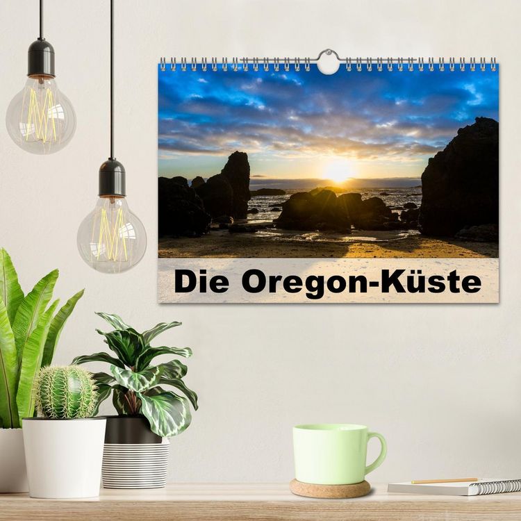 Produktbild: Die Oregon-K&uuml;ste (Wandkalender 2026 DIN A4 quer), CALVENDO Monatskalender