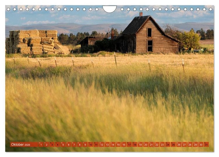 Produktbild: Wo der Wind Wohnt, Amerikas Lost Places (Wandkalender 2026 DIN A4 quer), CALVENDO Monatskalender