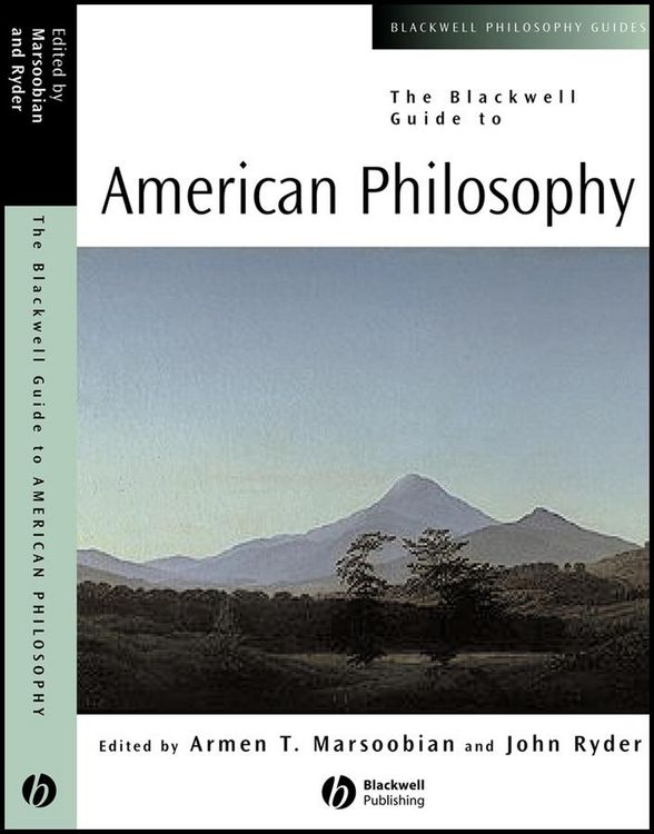 Produktbild: The Blackwell Guide to American Philosophy