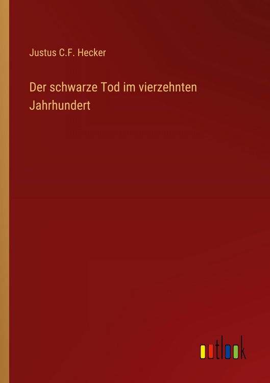 Produktbild: Der schwarze Tod im vierzehnten Jahrhundert
