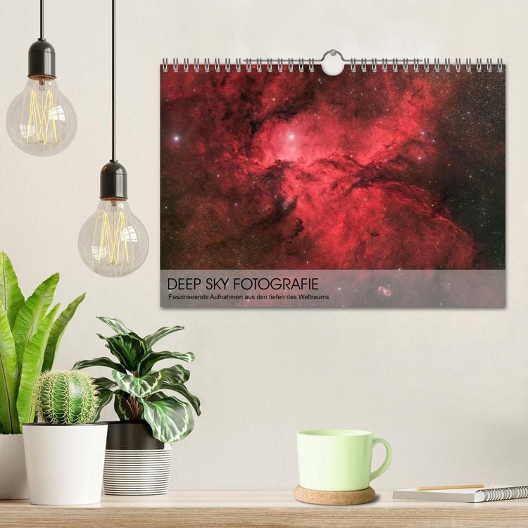 Produktbild: Deep Sky Fotografie (Wandkalender 2026 DIN A4 quer), CALVENDO Monatskalender