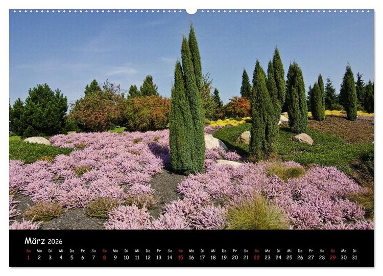 Produktbild: Findlingspark Nochten 2026 (hochwertiger Premium Wandkalender 2026 DIN A2 quer), Kunstdruck in Hochglanz
