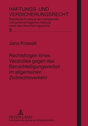 Produktbild: Rechtsfolgen eines Versto&szlig;es gegen das Benachteiligungsverbot im allgemeinen Zivilrechtsverkehr