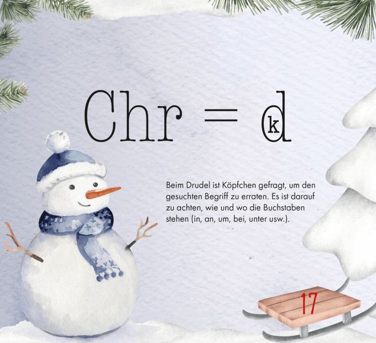 Produktbild: 24 x ultimativer R&auml;tselspa&szlig; f&uuml;r den Advent
