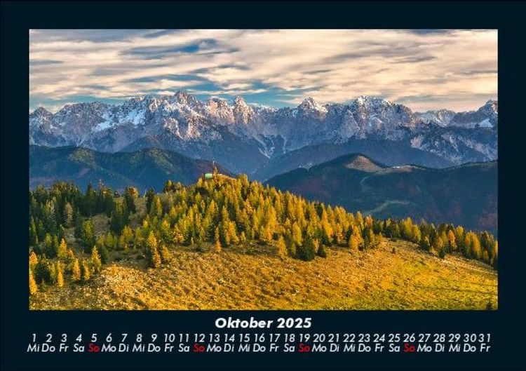 Produktbild: Berge 2025 Fotokalender DIN A5