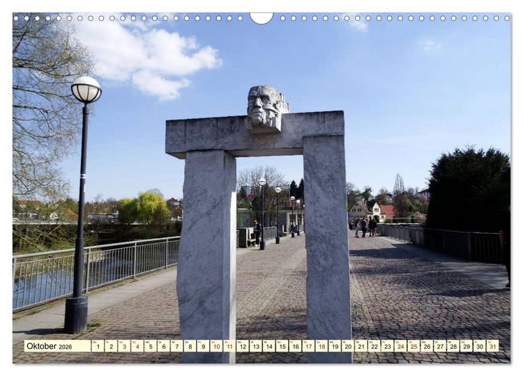 Produktbild: Unterwegs in Bietigheim-Bissingen (Wandkalender 2026 DIN A3 quer), CALVENDO Monatskalender